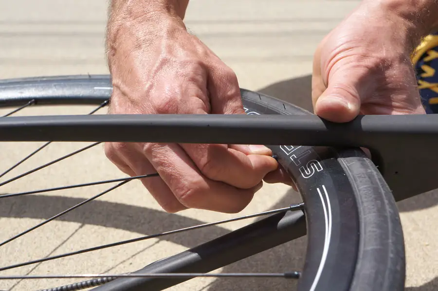 tightening bike spokes